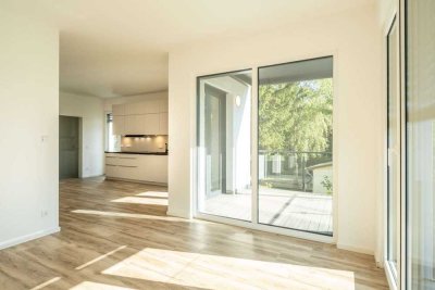 Hochwertiges Neubau-Aparment (OG) im lichtdurchfluteten CUBE von Birkenwerder - TOP Preis/Leistung !