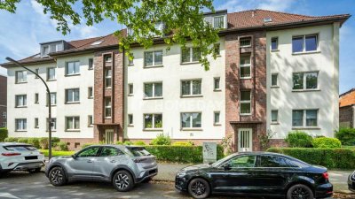 Praktisch geschnittene 2‑Zimmer-Wohnung mit EBK und Gemeinschaftsgarten in Hörde