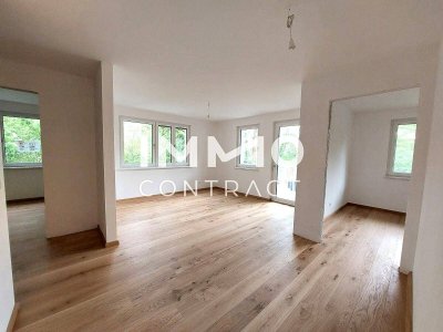 Provisionsfrei! Grün, soweit das Auge reicht! Moderner Neubau Erstbezug mit Balkon