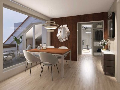 DG-Wohntraum + Bonusapartment 25 qm -  über den Dächern von Goldbach