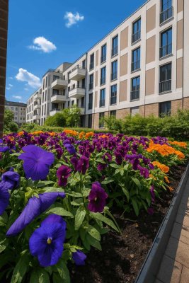 Helle 3-Zimmer-Wohnung mit Fußbodenheizung und Balkon