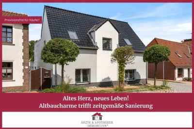 Altes Herz, neues Leben! Altbaucharme trifft zeitgemäße Sanierung
