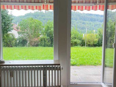 Schöne helle 2-Zimmer Gartenwohnung, Ruhige Südwestlage