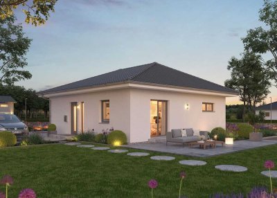 Kompakter Bungalow mit Walmdach. Inkl. Technik- und Finishpaket!!! Ohne Grundstück!!!