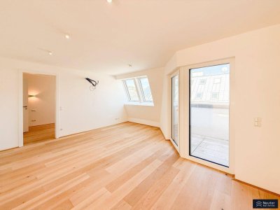EXKLUSIVER DACHGESCHOSS AUSBAU - GRÜNBLICK - EINZIGARTIGES WOHNGEFÜHL - IM HERZEN DES 18. WIENER GEMEINDEBEZIRKS