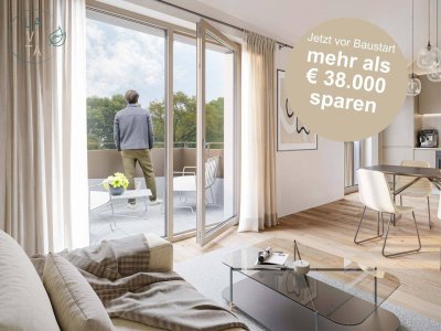 Jetzt Baustartaktion nutzen! LAVITA - Moderne 4 Zimmer Erstbezug-Wohnung mit Südbalkon in Langenzersdorf für jede Lebenslage