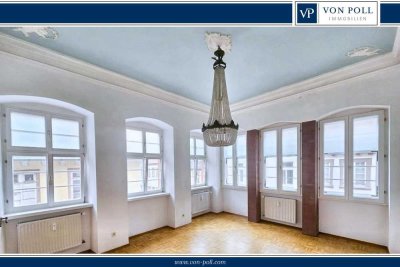 Stilvolle Altbauwohnung mit Charme auf drei Etagen im Denkmalschutz