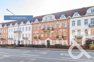 Vermietete Eigentumswohnung mit zwei Balkonen und Garten