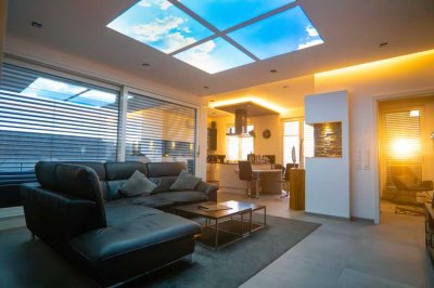 Modernes Penthouse mit flexiblem Grundriss & umlaufender Dachterrasse – naturnah & hochwertig