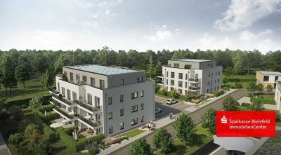 Moderne Neubauwohnung im neuen Wohnquartier in Heepen!