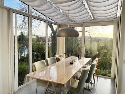 Doppelhaushälfte mit Wintergarten und traumhaftem Ausblick in Sinsheim