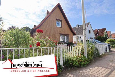 Handwerker gesucht | gemütliches Siedlungshäuschen in familiärer Wohnstraße von Halstenbek Krupunder