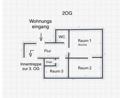 Grosszügige Maisonettenwohnung nach Kernsanierung (Erstbezug)