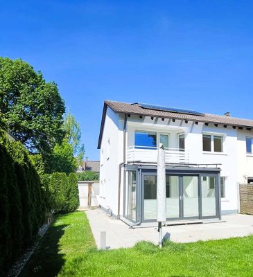 **BESICHTIGEN Sa 3.05. **Einziehen & Wohlfühlen *  Lichtdurchflutete DHH mit sonnigem Garten