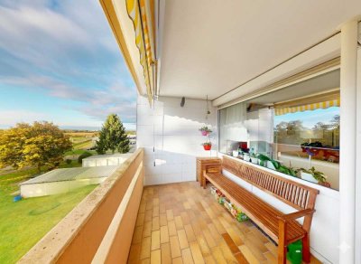 3-Zimmerwohnung mit Aufzug, Balkon, Garage und Klimaanlage