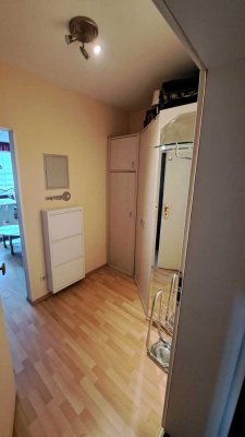 Stilvolle, möblierte 1-Zimmer-Erdgeschosswohnung mit Terrasse direkt zum Kurpark.