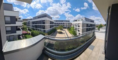 Neubau (2021-22) Traumhafte 3- Zi. mit Balkon und Einbauküche, Tiefgarage, Aufzug