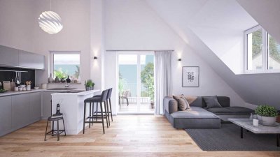 Idylle Pur - Schöne Dachgeschoss-Wohnung im grünen Aubing