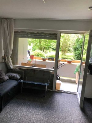 Helle 1-Raum-Wohnung mit Balkon in München Obergiesing