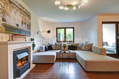 MÖBLIERT - MODERN LIVING - Großzügige Wohnung mit Terrasse und Garten