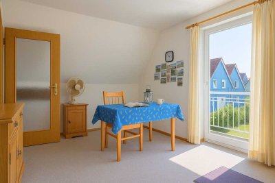 Vermietete 2-Zimmer-Wohnung mit Einbauküche und Balkon – nur wenige Schritte von der Nordsee.