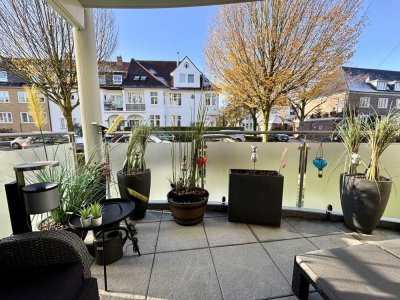 Schöne Erdgeschosswohnung im Villenviertel!