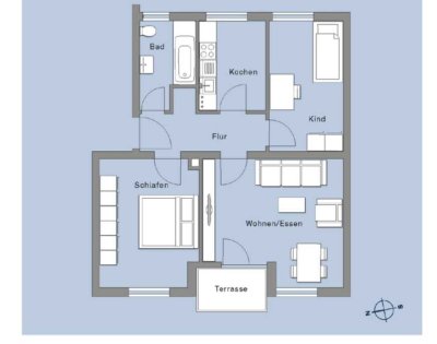 Geschmackvolle, modernisierte 3-Zimmer-EG-Wohnung in Fürstenfeldbruck