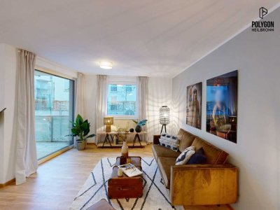 Raffiniert geschnittene 3-Zimmerwohnung im Erstbezug!