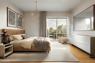 Exklusives Wohnen: 4-Zi.-Wohnung direkt am Lehnitzsee