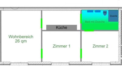 Stilvolle 3-Raum-EG-Wohnung in Freiburg-Horben
