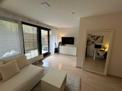 Preishit Sehr schöne 1,5 Zimmer-Wohnung mit großer Terrasse 6.900,--/qm