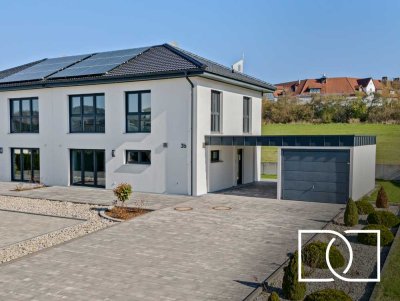 Bezugsfertiger Neubau! Hochwertiges KfW 40+ Haus mit Garten, Südterrasse und Garage in ruhiger Lage