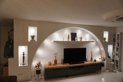 *Privat* Schöne 3,5 Zimmer Wohnung (EG) in Ortsrandlage mit Balkon, EBK, TG und Keller!