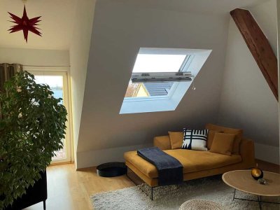Top sanierter Altbau, tolle Dachwohnung mit Südbalkon