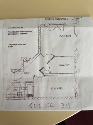 Ruhige und naturnahe 2 Zimmerwohnung
