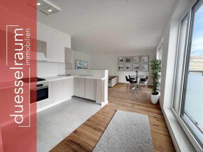 Erstbezug! Exklusive 3-Zimmer-Wohnung mit Terrasse im 6. OG – hochwertiger Neubau in Stadtmitte