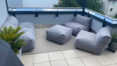 Moderne Penthouse Wohnung am Stadtrand nahe Stadtwald