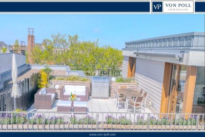 Exklusives Penthouse über den Dächern von Berlin mit Dachgarten und TG-Stellplatz
