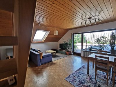 Freundliche 3-Zimmer-DG-Wohnung mit Balkon in Wehr