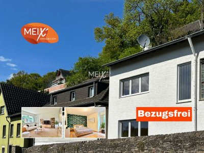 Schönes Wohnen auf 92 m² - Liebevoll modernisierte Doppelhaushälfte mit Fernblick - BEZUGSFERTIG