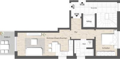 Moderne 2-Zimmer-Wohnung in gefragtem Neubau