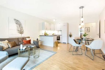 Modernes Wohnen auf einer Ebene-frisch sanierte,barrierefreie 2-Zimmer-Terrassenwohnung