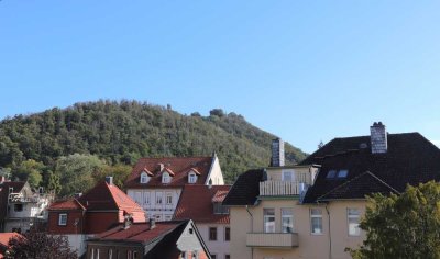 Komplett renovierte, bezugsfertige Wohnung in Zentrumsnähe mit toller Aussicht