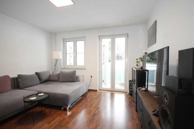 Erdgeschosswohnung mit Balkon in Bahnhofsnähe von Rottenburg