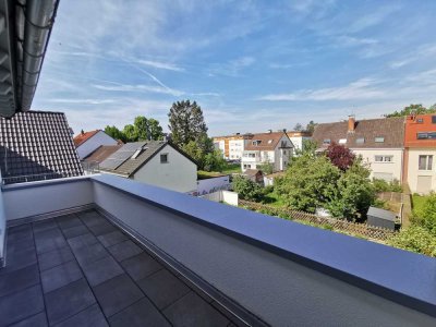 **Großzügige, helle-Maisonette in Alt-Ginnheim**2 Zi. Whg mit MIELE EBK, Klimanlage&Balkon