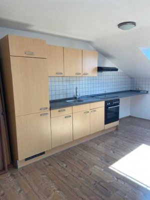 Single-Wohnung im Dachgeschoss
