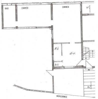 Ansprechende und gepflegte 2-Zimmer-EG-Wohnung in Ilvesheim