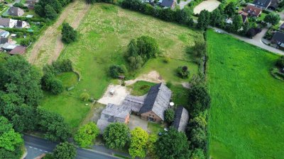 Hofensemble mit ausgebauter Tenne und 1,6ha Land direkt am Haus! Genehmigte Pferdehaltung!