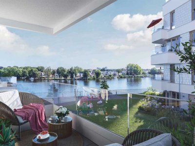 Exklusive 3-Zimmer-Wohnung mit sonnigem Balkon an der Dahme