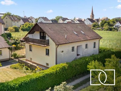Idyllische Waldrandlage! Gepflegtes Einfamilienhaus mit S-Bahn-Anbindung und großer Scheune